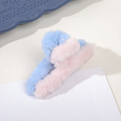 Plush Autumn Winter Hair Clips Women's Clips