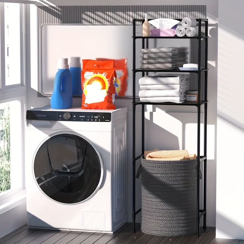 Multifunctional Storage Rack Metal Bathroom Storage Rack Balcony Plant Rack