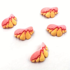 10pcs Prank Dentures Colorful False Teeth for Halloween