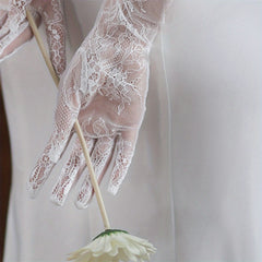 Elegant Long Lace Gloves for Women - Ideal for Parties and Special Occasions