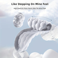 4D Orthopedic Soft Shock Absorption Running Shoe Pad Latex Insole