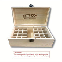 Essential Oil Storage Box 25 Grids Aromatherapy Organizer Nail Polish Fragrance