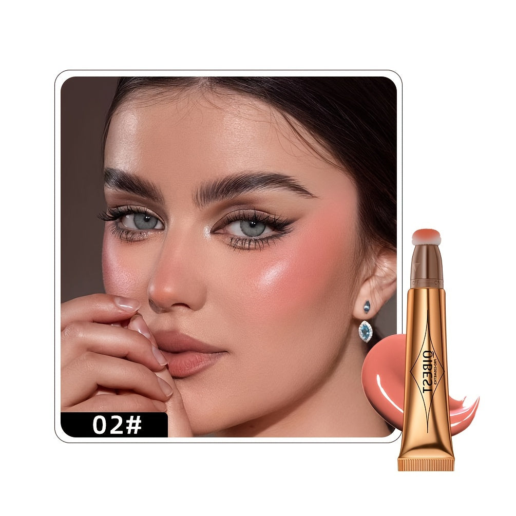 Liquid Blusher Cream Cheek Eye Tint Peach Blush Makeup Stick
