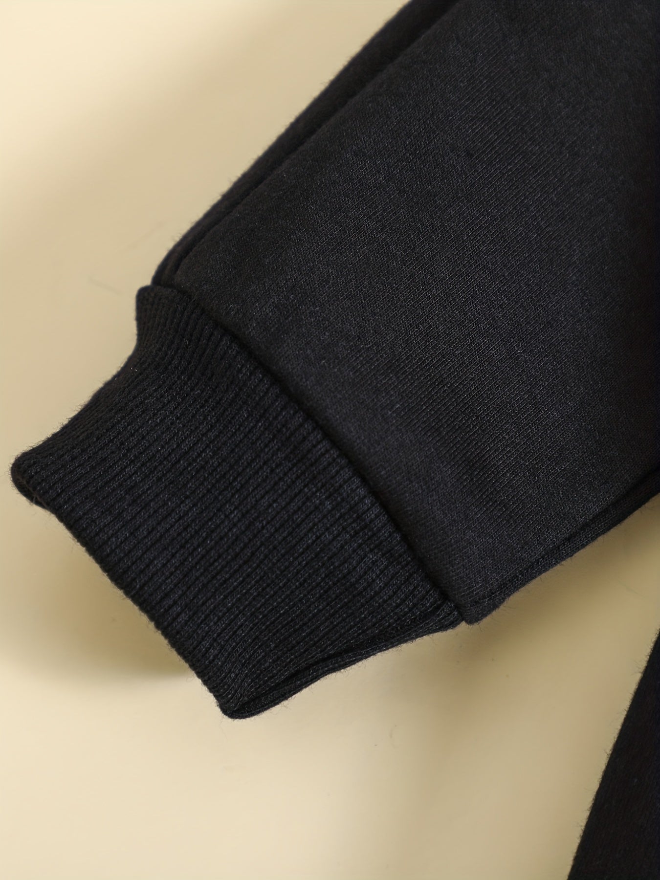 Boys Block Sweatshirt Top Trousers Set for Autumn Winter