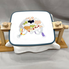 Wooden Adjustable Embroidery Stand Multifunction Hoops Holder