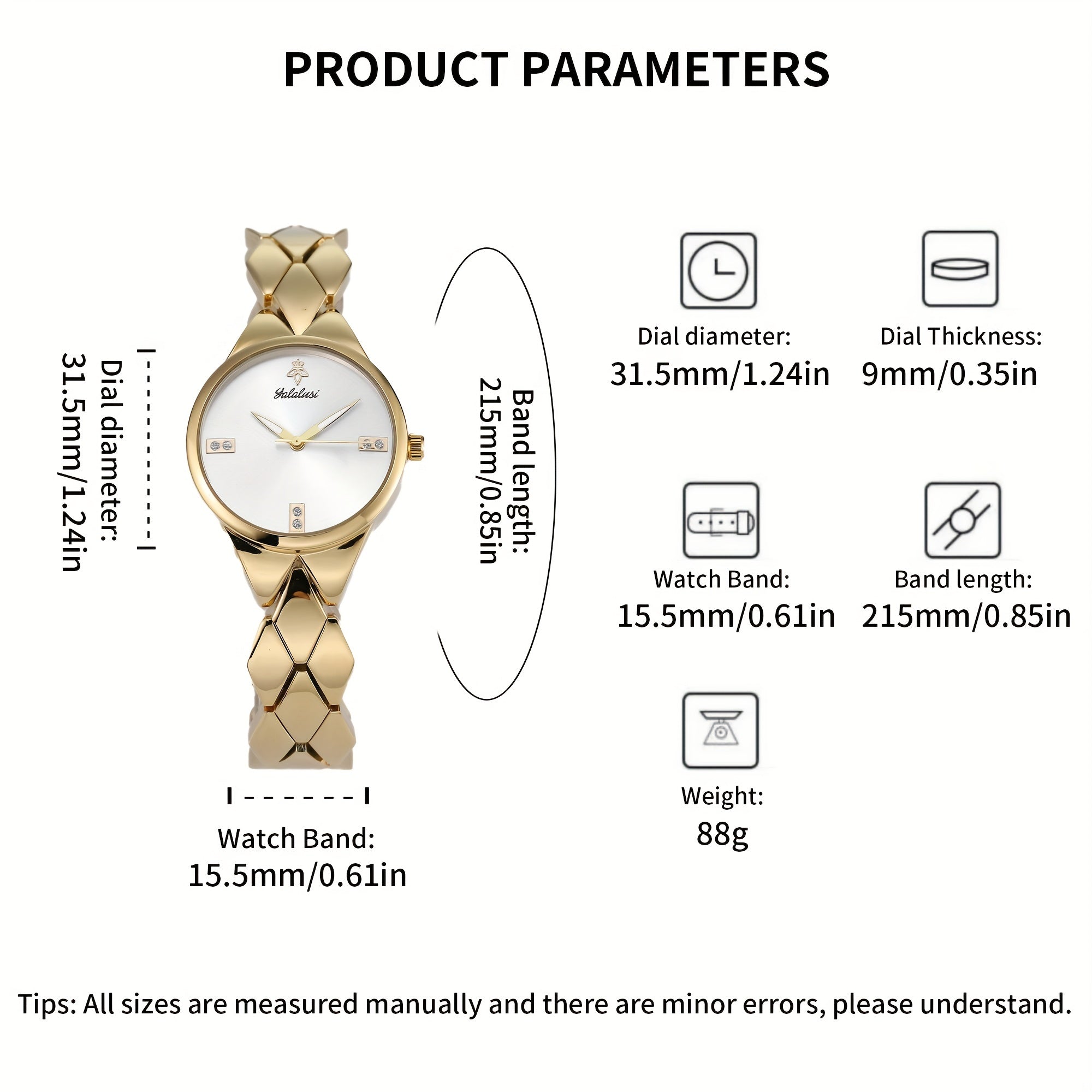 Creative Ladies Wrist Watch for Holiday Party Gift Women Accessories