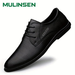 Men's Plaid Dress Shoes Soft Sole Oxford Shoes