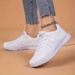 High Impact Weaving Sports Sneakers for Women