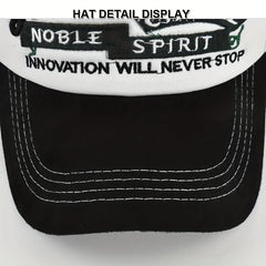 3D Embroidery Alphabet Baseball Cap Mesh Hat