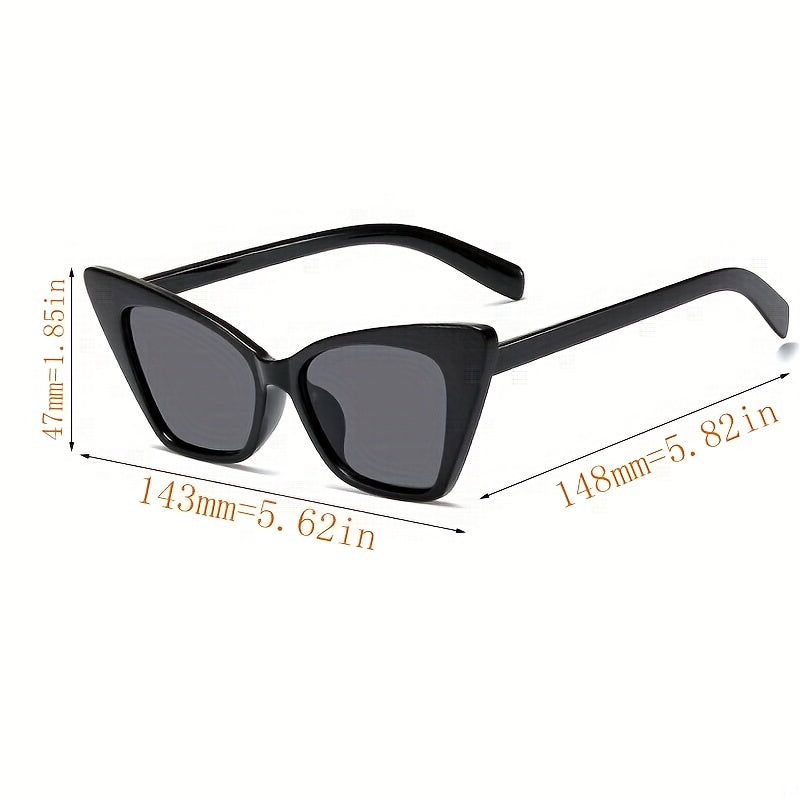 Y2K Cat Eye Sunglasses UV400 Anti Glare Glasses