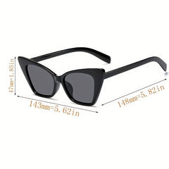 Y2K Cat Eye Sunglasses UV400 Anti Glare Glasses