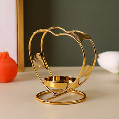 Nordic Iron Candle Holder for Living Room Decor