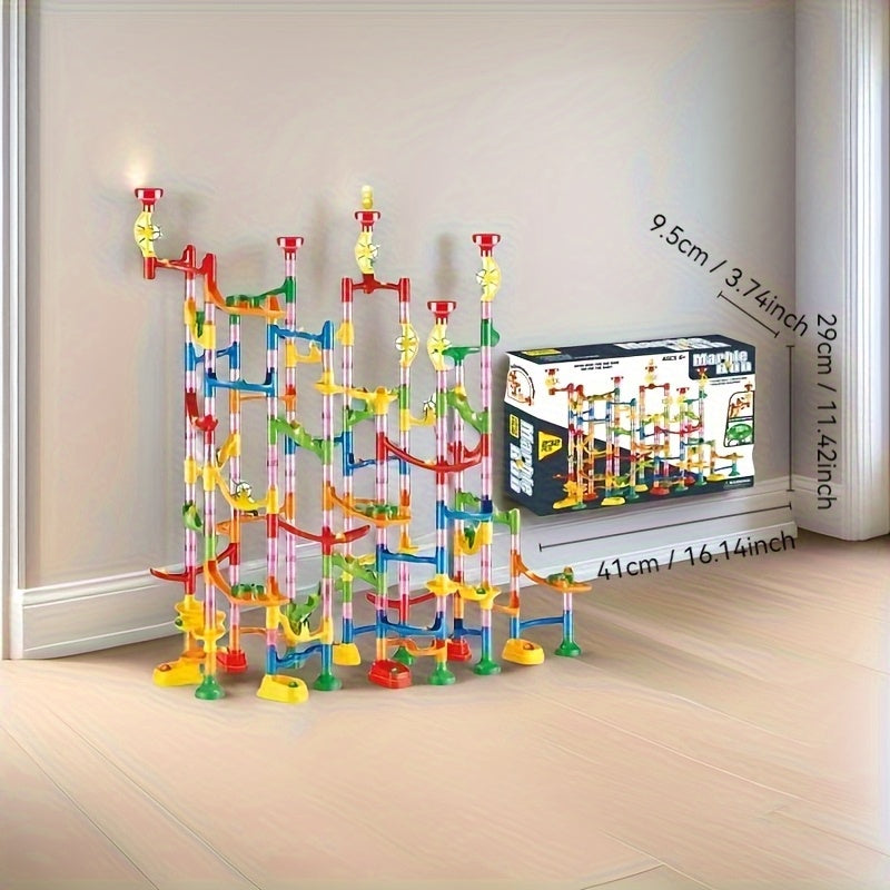 233pcs Marble Slide Building Blocks Toy