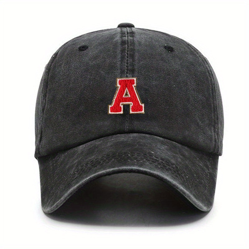 Vintage Washed Baseball Cap Soft Top for Men