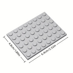 6x8 Building Block Base ABS Material DIY Stacking Toy Set