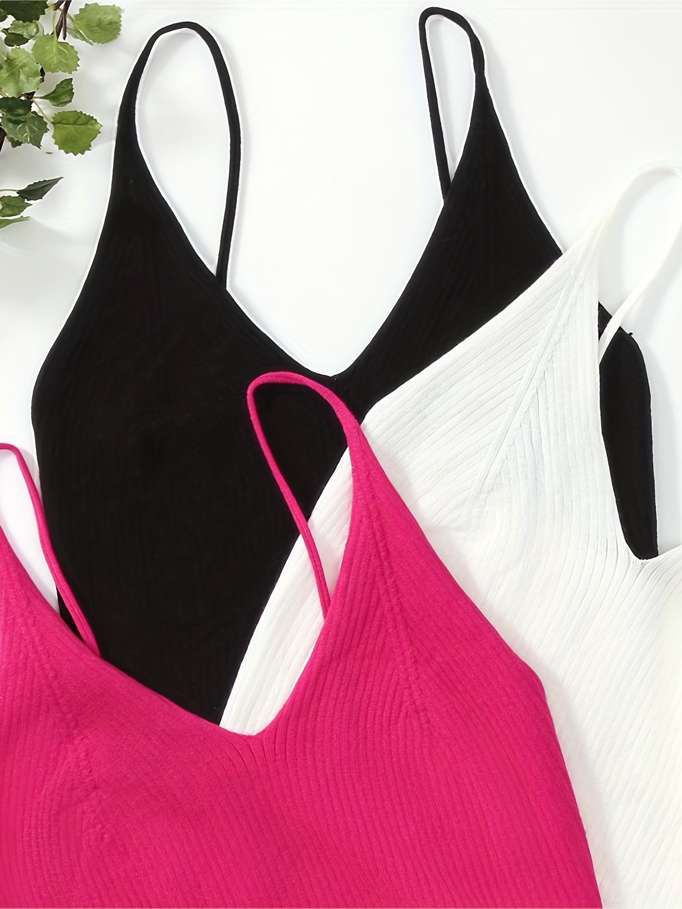 Y2K Sexy V neck Crop Cami Tops