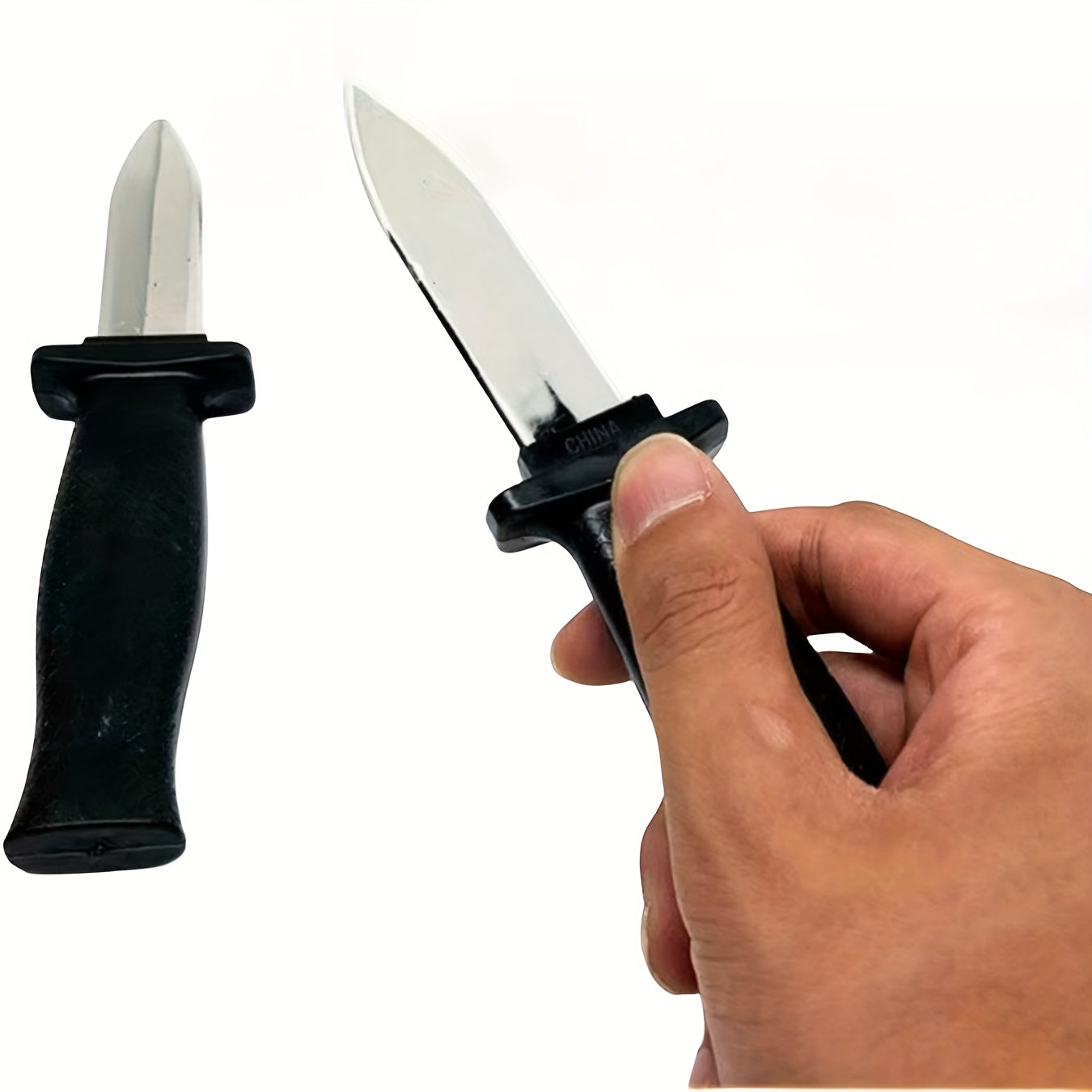 Telescopic Dagger Spring Halloween Dress Up Equipment Tricky