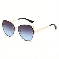 Cat Eye Ombre Lens Sunglasses UV400