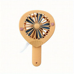 Mini Handheld Fan Portable Hand Pressure Fan Without Handle Cooling Cartoon Fan