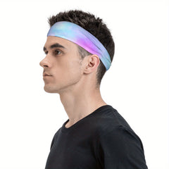 Tie Dye Headband for Sports & Casual Wear - Thanksgiving Halloween Campus Events