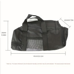 Adjustable Cat Bathing Bag Mesh Grooming Bag
