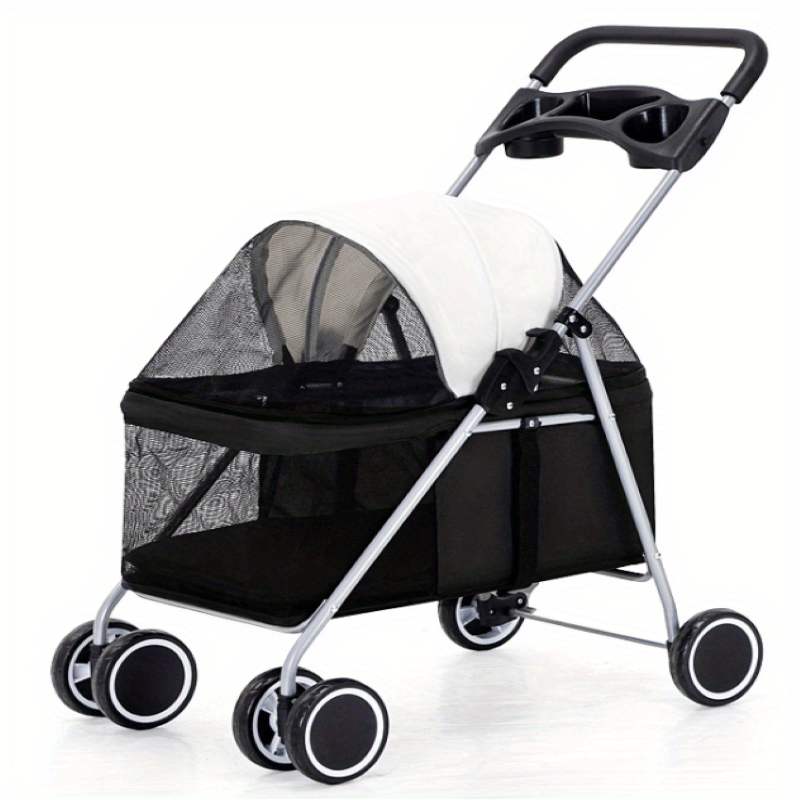 Portable Outdoor Dog Stroller For Small & Medium Pets