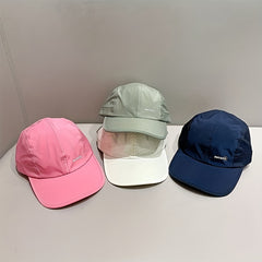 Quick Dry Peaked Cap Sun Protection Baseball Cap For Girls