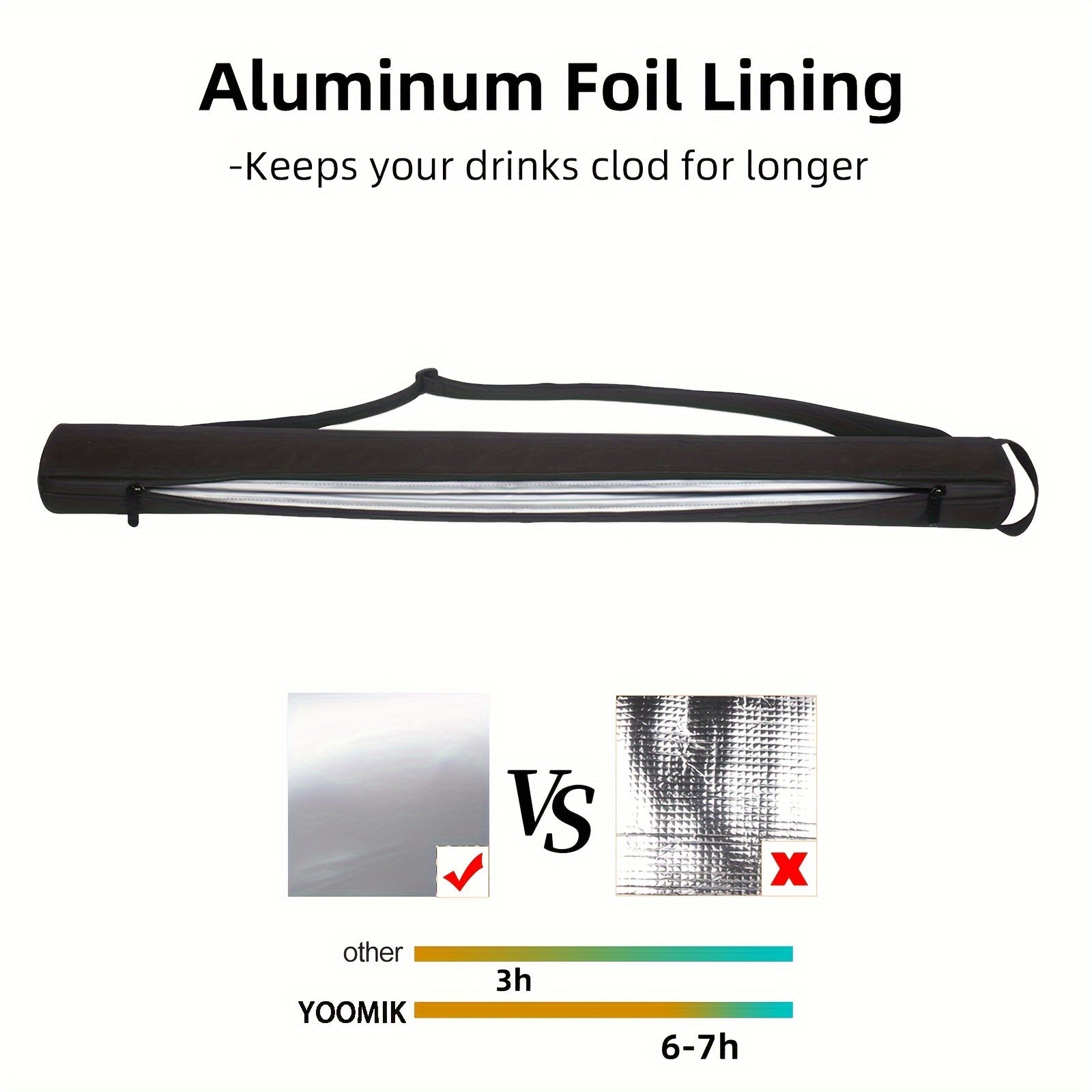 Golf Cooler Bag Can Insulated for Drinks