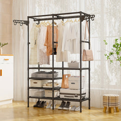 Large Capacity Coat Rack Standing Storage Rack