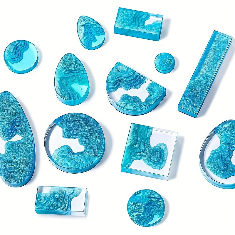 Island Resin Pendant Silicone Molds for DIY Craft Making