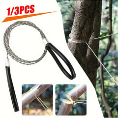 Portable Survival Chain Saw for Outdoor Camping Hiking Backpacking