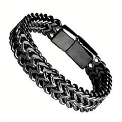 Hip Hop Titanium Steel Thick Version Street Trendsetter Men Bracelet