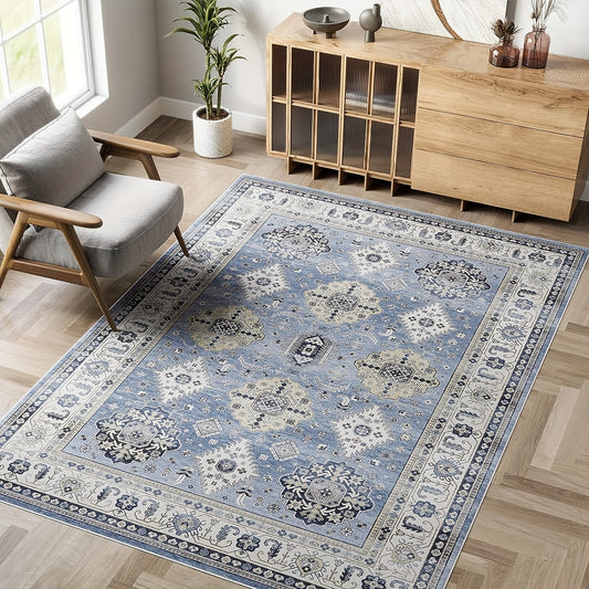 Vintage Stain Resistant Persian Rug for Living Room