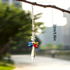Crystal Sun Catcher Wind Chime Hanging Pendant Wedding Party Home Decoration Car
