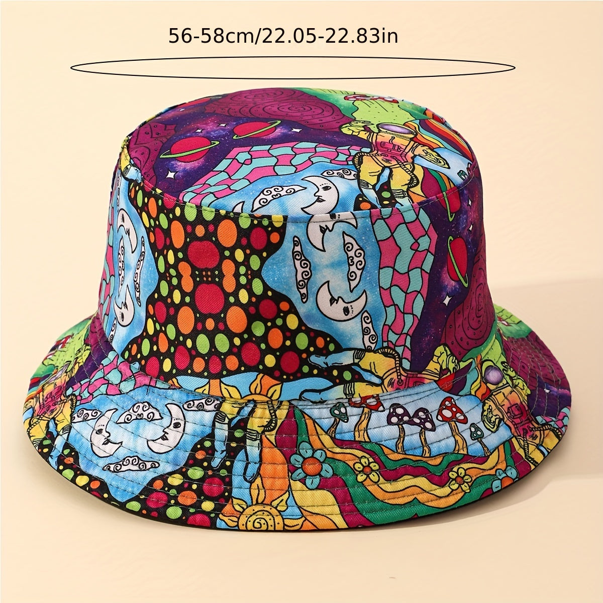 Men's Ethnic Style Pattern Fisherman Hat