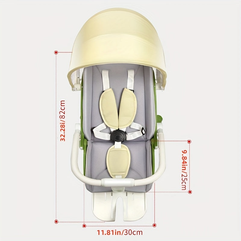 Foldable Baby Stroller, Sit & Lie, Dual Direction, Lightweight
