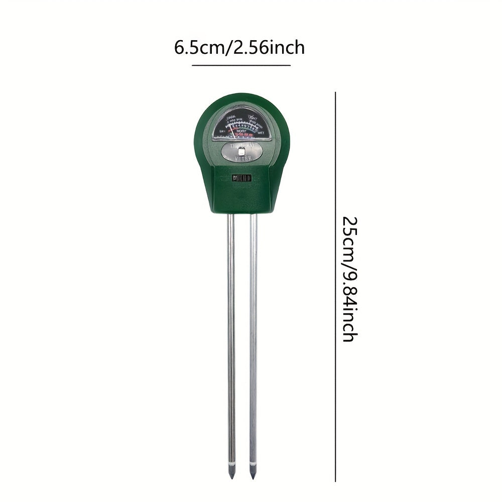 3-in-1 Soil Tester: Accurate PH and Humidity Readings