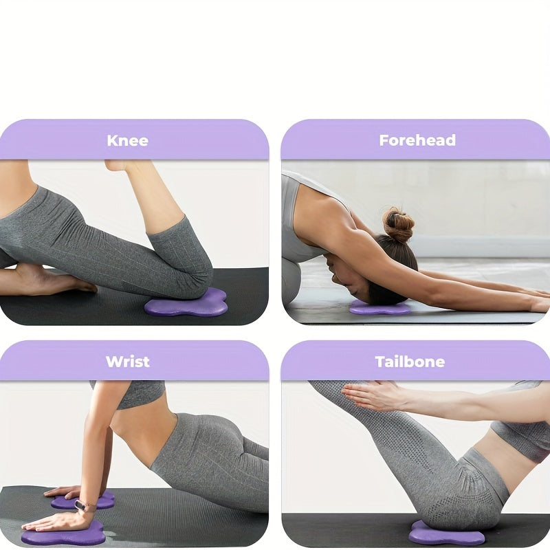 2pcs Thickened Yoga Knee Pads Core Training Elbow Protection