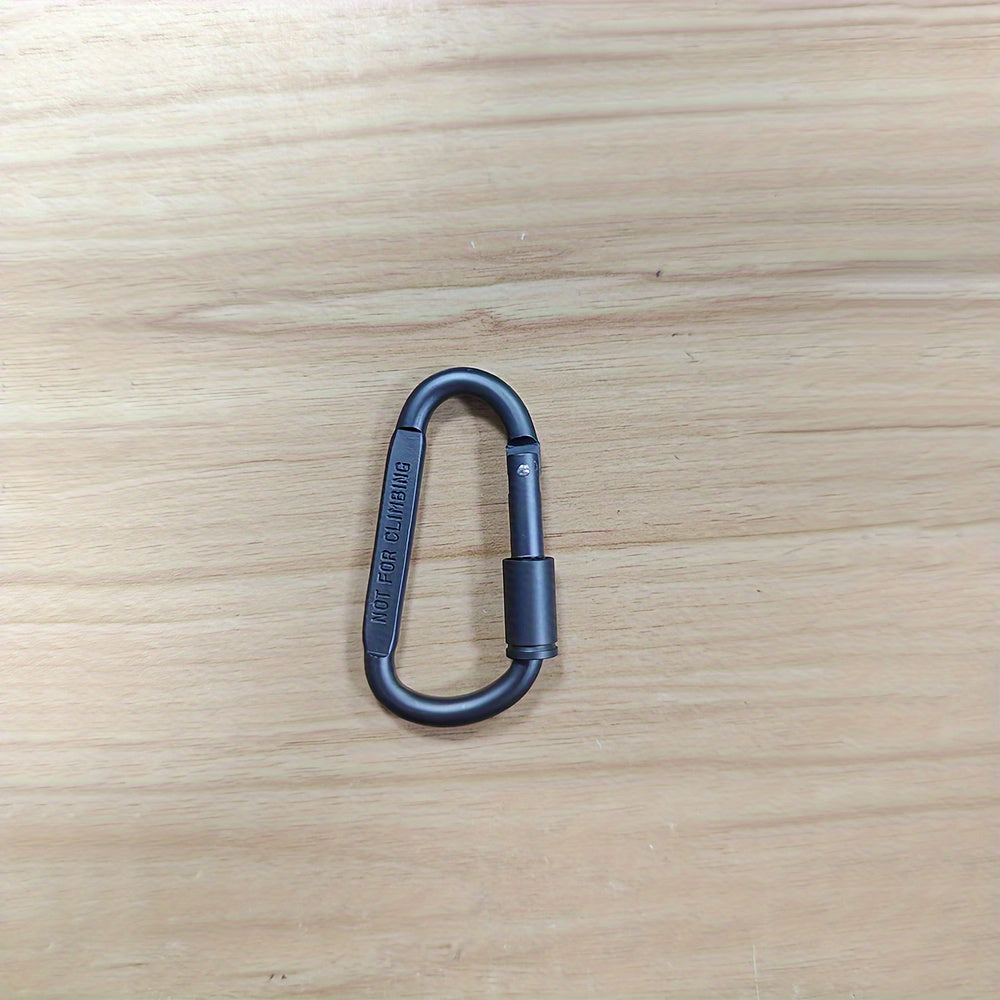1pc 4pcs Aluminum Mountaineering Buckle Quick Hanging Buckle