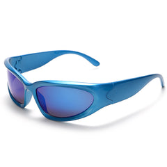 Cyberpunk Sunglasses Goggles Women Y2K Shades Eyeglasses UV400