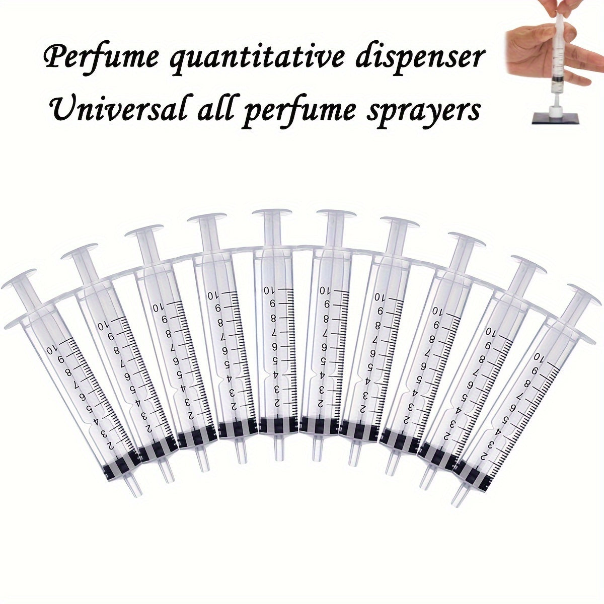 10pcs Dispenser Pump Solution Extraction Adapter Travel Medicine Bottle
