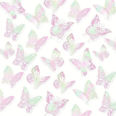 72pcs 3D Butterfly Wall Stickers Bedroom Classroom Wedding Decor