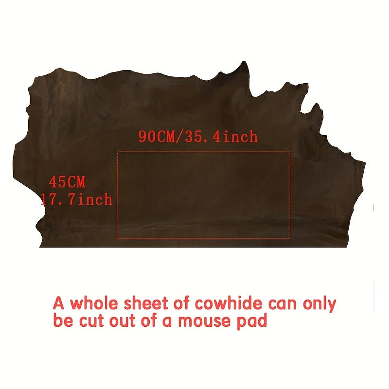XXL Large Leather Cattle Hide Mouse Pad Gamer Computer Accessories