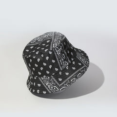 UPF50 Sunshade Bucket Hat With Panda Pattern Double sided Sun Hat