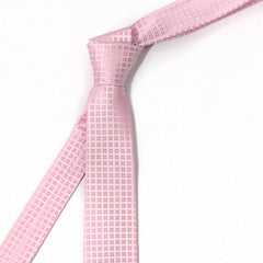 Small Plaid Necktie For Men - Dating Party Accessory