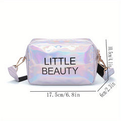 Holographic Laser Crossbody Bag Mini Square Purse