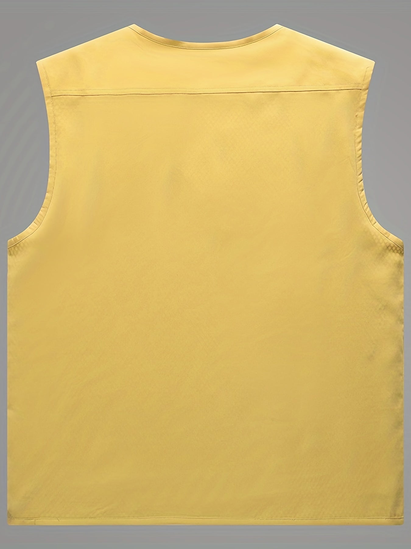 Men's Summer Outdoor Vest Breathable Zip Up & Thin Sleeveless Jacket