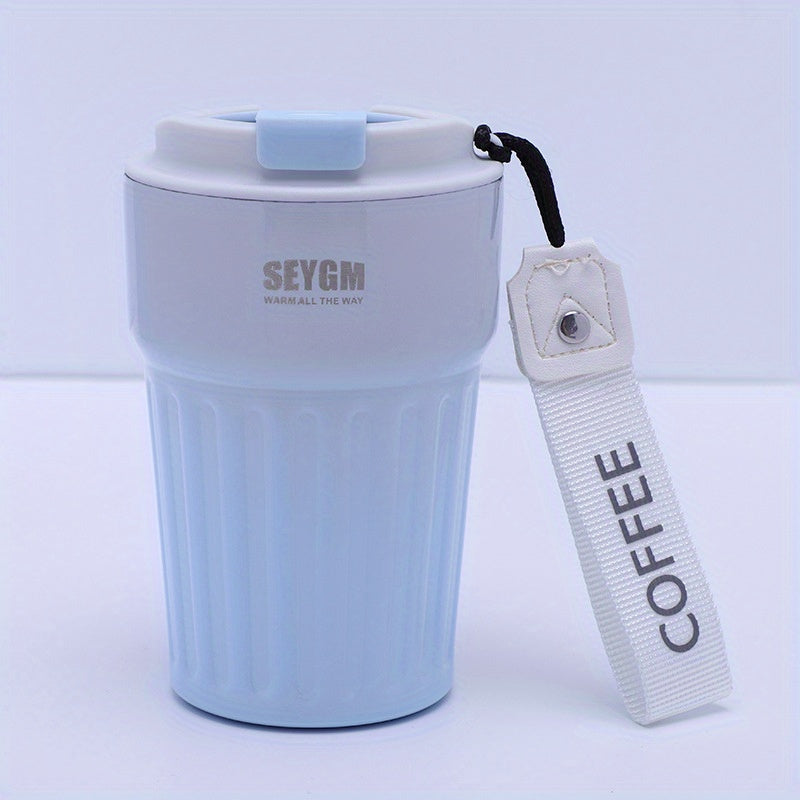 Stainless Steel Travel Coffee Mug 400ml Gradient Vacuum Water Cup