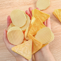 2pcs Potato Chip Shape Folder Snack Bag Sealing Clip Keep Bills & Snacks Secure