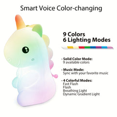 Smart Voice Night Light Lamp for Baby Gift